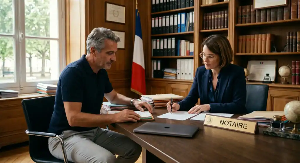 Vente d'un bien en usufruit et succession
